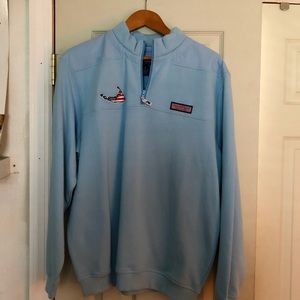 Vineyard Vines Quarter Fleece Medium UNISEX